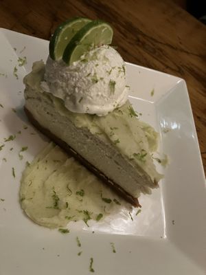 Key lime cheesecake at Vida Cantina SF in San Francisco
