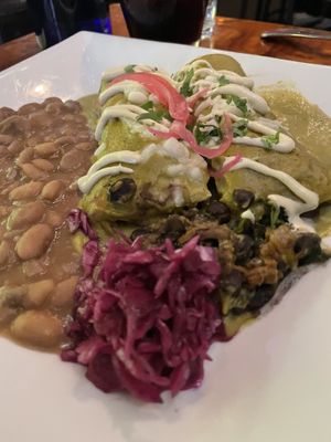 Enchiladas Verde  at Vida Cantina SF in San Francisco