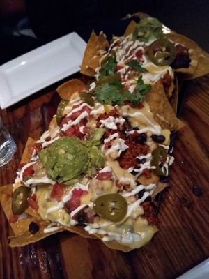 Nachos at Vida Cantina SF in San Francisco