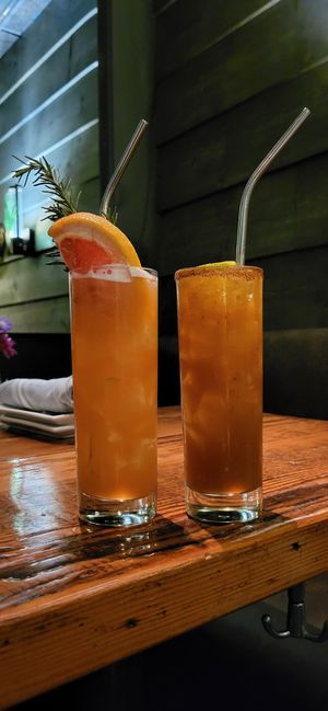 Spicy cocktails at Vida Cantina SF in San Francisco