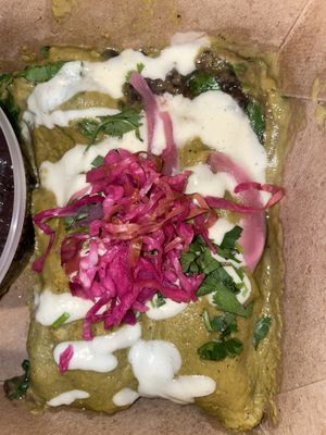 Enchiladas suizas   at Vida Cantina SF in San Francisco