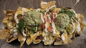The best vegan nachos! 😍  at Vida Cantina SF in San Francisco