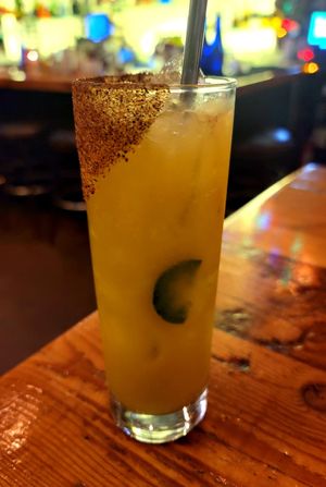 Mocktail Pica Pina at Vida Cantina SF in San Francisco