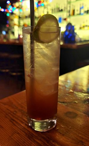 Mocktail Mrs. Clause at Vida Cantina SF in San Francisco
