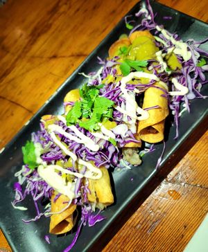Mom's taquitos at Vida Cantina SF in San Francisco