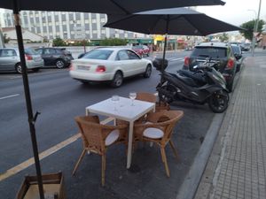 Outside terrace. at Anfora Vegano - temporarily closed in Gandia