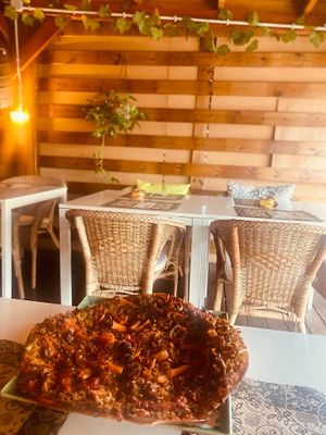 Coca de seità i pimentó at Anfora Vegano - temporarily closed in Gandia