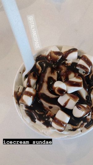 twist w chocolate sauce and marshmallows  at STALK & SPADE in Wayzata