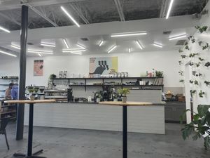   at Mane Coffee in Boca Raton