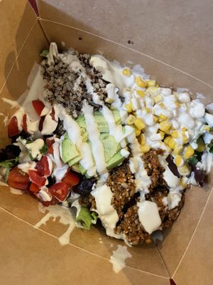 Broken burrito 😋😋😋  at Mondays Plant Café in Calgary