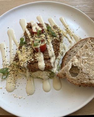   at Mondays Plant Café in Calgary