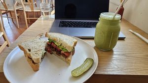  at Mondays Plant Café in Calgary