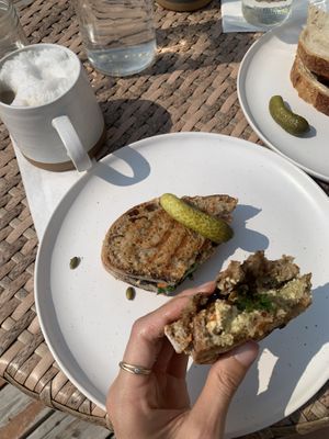   at Mondays Plant Café in Calgary