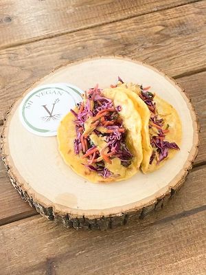 Torch Lake Tacos at M I Vegan Food Truck in Lansing