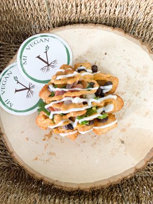 Traverse City Tots  at M I Vegan Food Truck in Lansing