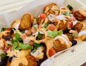 Traverse City Tots at M I Vegan Food Truck in Lansing