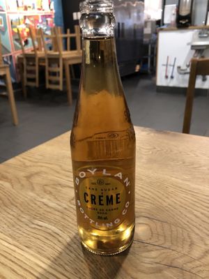 Cream soda  at Guerilla Burger  in Mississauga