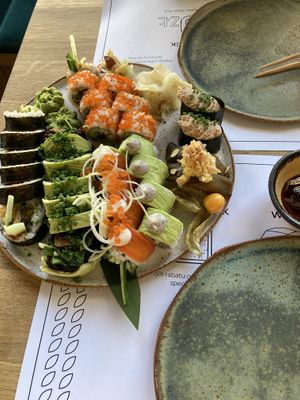   at Vegan Sushi Bar in Warsaw