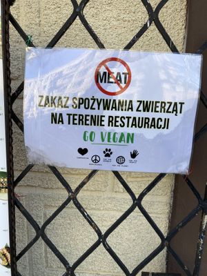   at Vegan Sushi Bar in Warsaw