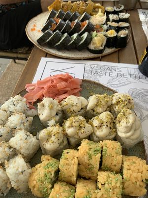   at Vegan Sushi Bar in Warsaw