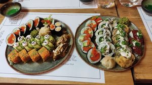  at Vegan Sushi Bar in Warsaw