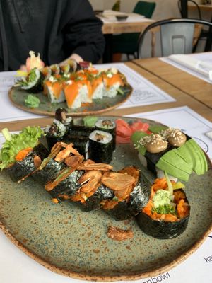   at Vegan Sushi Bar in Warsaw