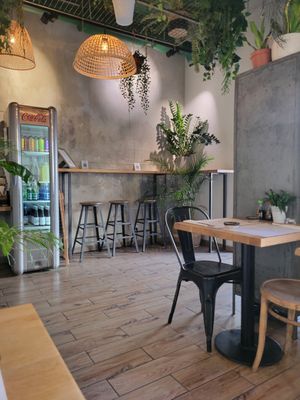 Inside at Vegan Sushi Bar in Warsaw