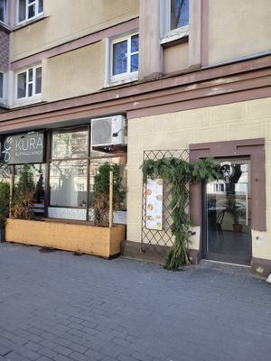 Outside at Vegan Sushi Bar in Warsaw