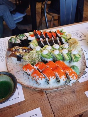Sushi - Set 3 at Vegan Sushi Bar in Warsaw
