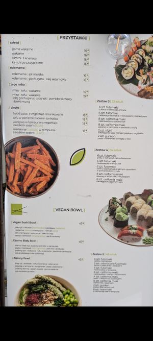  at Vegan Sushi Bar in Warsaw