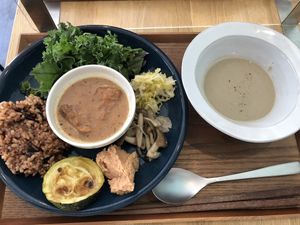 Lunch plate  at B To Go in Tokyo