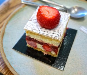 Fraisier at Land & Monkeys - Roquette in Paris