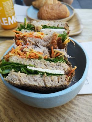 Umami Sandwich at Land & Monkeys - Roquette in Paris