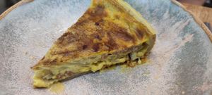 Quiche at Land & Monkeys - Roquette in Paris