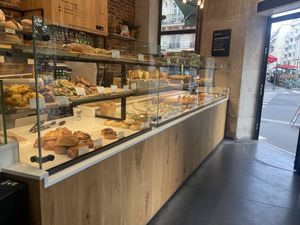 Pastries, sandwiches, bread, etc.  at Land & Monkeys - Roquette in Paris