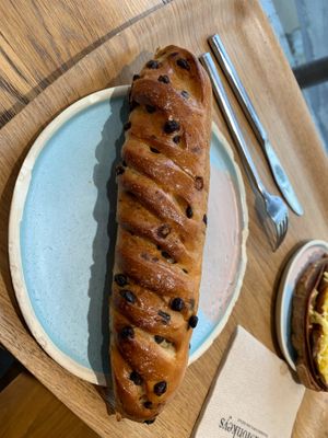 chocolate viennoise at Land & Monkeys - Roquette in Paris