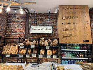 Menu w/ Prices at Land & Monkeys - Roquette in Paris