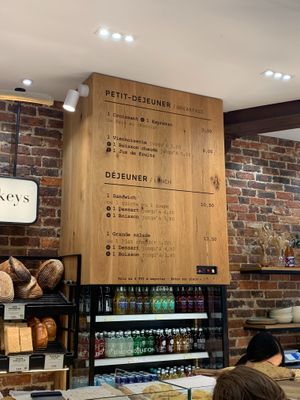 Menu w/ Prices at Land & Monkeys - Roquette in Paris