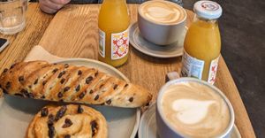 Breakfast deal (X2): coffee, pastry, and juice €8 at Land & Monkeys - Roquette in Paris