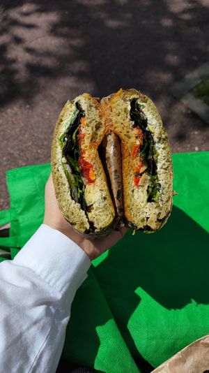 Sandwich façon provençale at Land & Monkeys - Roquette in Paris