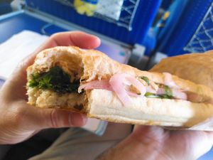 Sandwich Marine at Land & Monkeys - Roquette in Paris