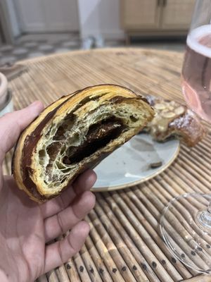 Pain au chocolate   at Land & Monkeys - Roquette in Paris