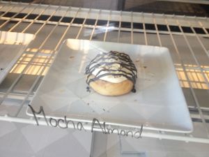 Display case at Cinnaholic in Berkeley