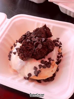 Brownie roll at Cinnaholic in Berkeley