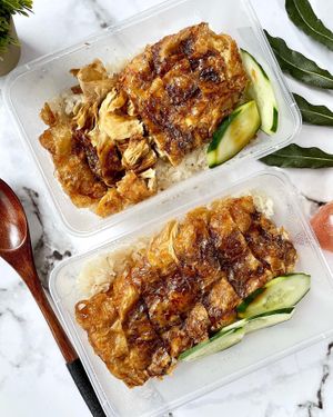 chicken rice at Bao Su Zhai 寶素齋  in Northeast Singapore