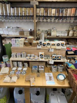 Soaps, pulses and nuts etc  at The Weigh To Shop in Durham