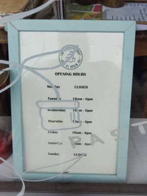 Very usefully open until 6pm Tuesday - Friday at The Weigh To Shop in Durham