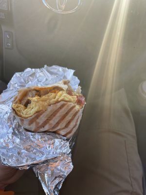 Breakfast Burrito!!!!  at Lucky Lemon Bakery in Kokomo