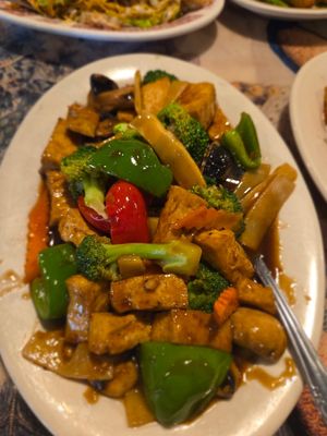 Vegetable fried rice at Lucky Dragon in Minneapolis