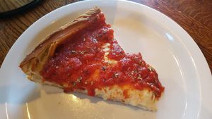 deep dish pizza at Patxi's Pizza - Hayes Valley in San Francisco